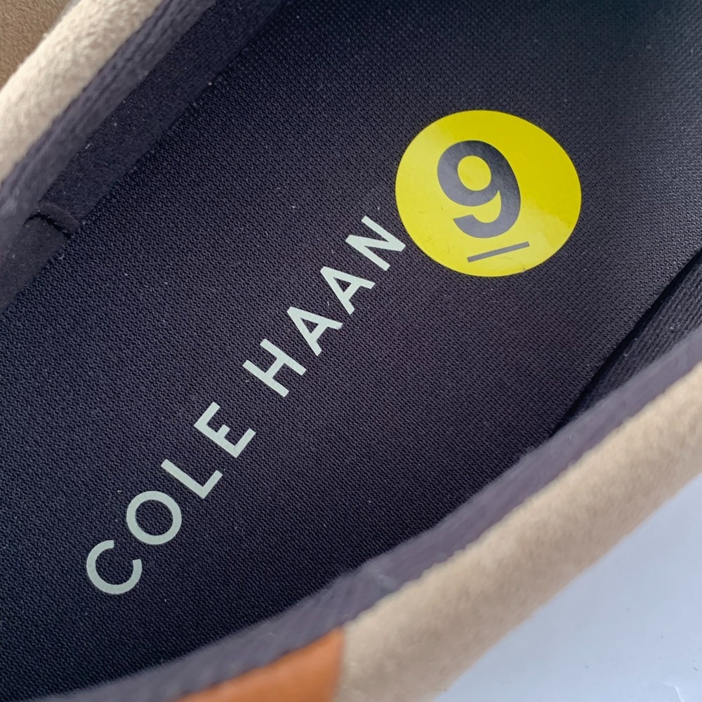 Cole Haan Men's Size 9 Tan Suede Penny Loafer Slip-On Shoes No Box NEW - Picture 7 of 9
